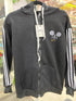 Woollen Zip Up Stripe Jacket